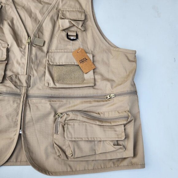 NEW Field & Stream Men's Fly Fishing Vest Hiking Vest Size 2XL XXL Extra Large F - Picture 4 of 7
